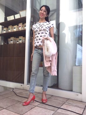 euro flat PRESS lisaさん（レディース・157cm）の春コーディネート