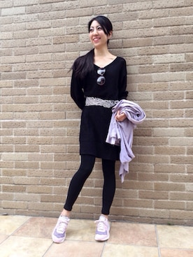 「Wendine（ウエンディーネ）のアイテム」を使った、euro flat PRESS lisaさん（レディース・157cm）の春コーディネート