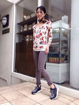 euro flat PRESS lisaさん（レディース・157cm）の春コーディネート