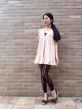 euro flat PRESS lisaさん（レディース・157cm）の春コーディネート