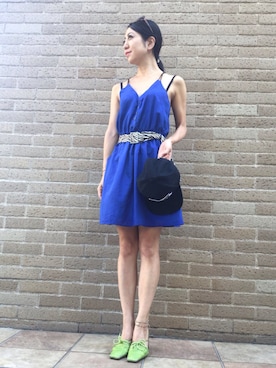 euro flat PRESS lisaさん（レディース・157cm）の夏コーディネート