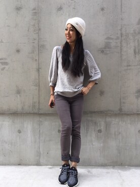 euro flat PRESS lisaさん(レディース・157cm)の秋コーディネート