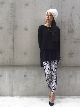 euro flat PRESS lisaさん（レディース・157cm）の秋コーディネート