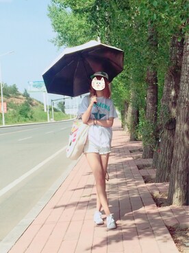 くるみチンさん（レディース・157cm）の夏コーディネート