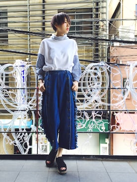 「amatunal（アマチュナル）のアイテム」を使った、yuiさん（レディース・167cm）の春コーディネート