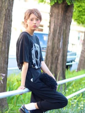 「Jieda（ジエダ）のアイテム」を使った、yuiさん（レディース・167cm）の春コーディネート