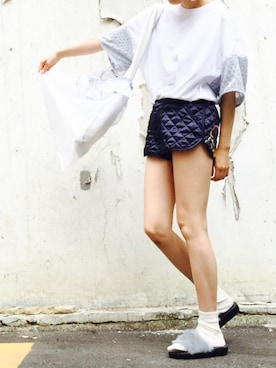 「amatunal（アマチュナル）のアイテム」を使った、yuiさん（レディース・167cm）の夏コーディネート