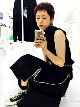 「tricot COMME des GARCONS（トリココムデギャルソン）のアイテム」を使った、yuiさん（レディース・167cm）の秋コーディネート