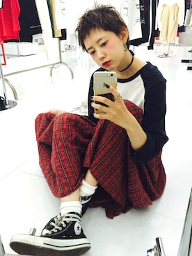 「stussy」｜yuiさん（レディース・167cm）の秋コーディネート