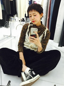 「amatunal（アマチュナル）のアイテム」を使った、yuiさん（レディース・167cm）の秋コーディネート