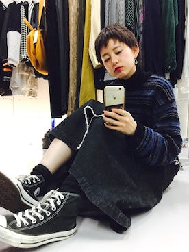 「tricot COMME des GARCONS（トリココムデギャルソン）のアイテム」を使った、yuiさん（レディース・167cm）の秋コーディネート