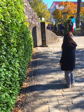 「TRIP」｜「アイテム（その他アウター）」を使った、mimy2525さん（レディース・161cm）の冬コーディネート