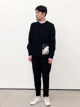 「plac jean（プラックジーン）のアイテム」を使った、Matthew Chiu さん（メンズ・178cm）の春コーディネート