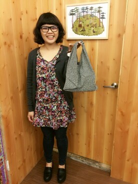 「5（ファイブ）のアイテム（シューズ）」を使った、Edenさん（レディース・163cm）の春コーディネート