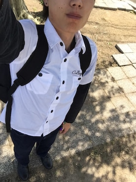 「Right-on（ライトオン）のアイテム（その他シューズ）」を使った、i_love_hotdogさん（メンズ・173cm）の春コーディネート