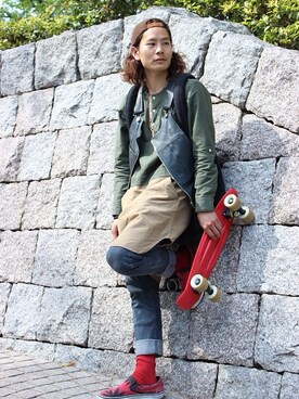 code+LIM 와타로  さん（メンズ・173cm）の春コーディネート