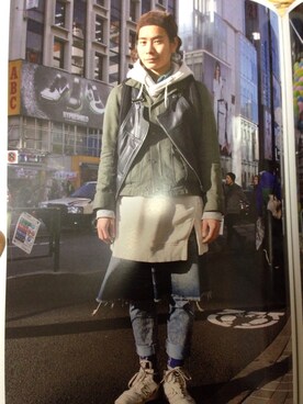 code+LIM 와타로  さん（メンズ・173cm）の春コーディネート