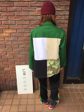 「Gosha Rubchinskiy（ゴーシャラブチンスキー）のアイテム（カバーオール）」を使った、code+LIM 와타로  さん（メンズ・174cm）の春コーディネート
