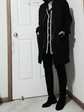 「FOREVER 21」｜「アイテム（トレンチコート）」を使った、Rinaさん（レディース・160cm）の秋コーディネート