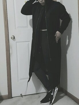 「アキコーデ」｜「アイテム（その他アウター）」を使った、Rinaさん（レディース・160cm）の秋コーディネート