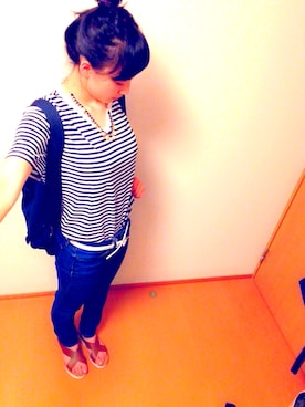 ゆーやんさん（レディース・156cm）の夏コーディネート