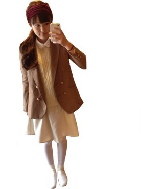 「WEGO（ウィゴー）のWEGO/スリッポンスニーカー（スニーカー、ホワイト系）」を使った、Misumiさん（レディース・158cm）の春コーディネート