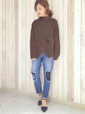 UNRELISH　OFFICIALさん（レディース・155cm）の秋コーディネート