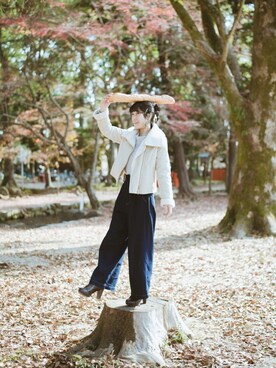 うぶこさん（レディース・158cm）の冬コーディネート