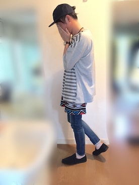 「Nasngwam」｜TTY®︎さん（メンズ・174cm）の春コーディネート