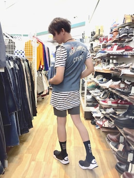 「Nasngwam」｜TTY®︎さん（メンズ・174cm）の夏コーディネート