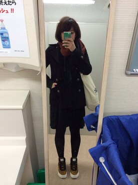うっちゃんさん（レディース・161cm）の冬コーディネート