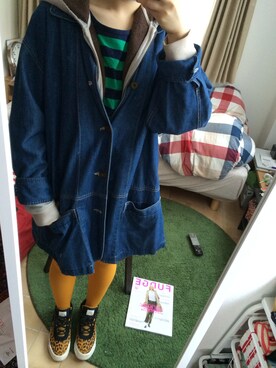 うっちゃんさん（レディース・161cm）の冬コーディネート