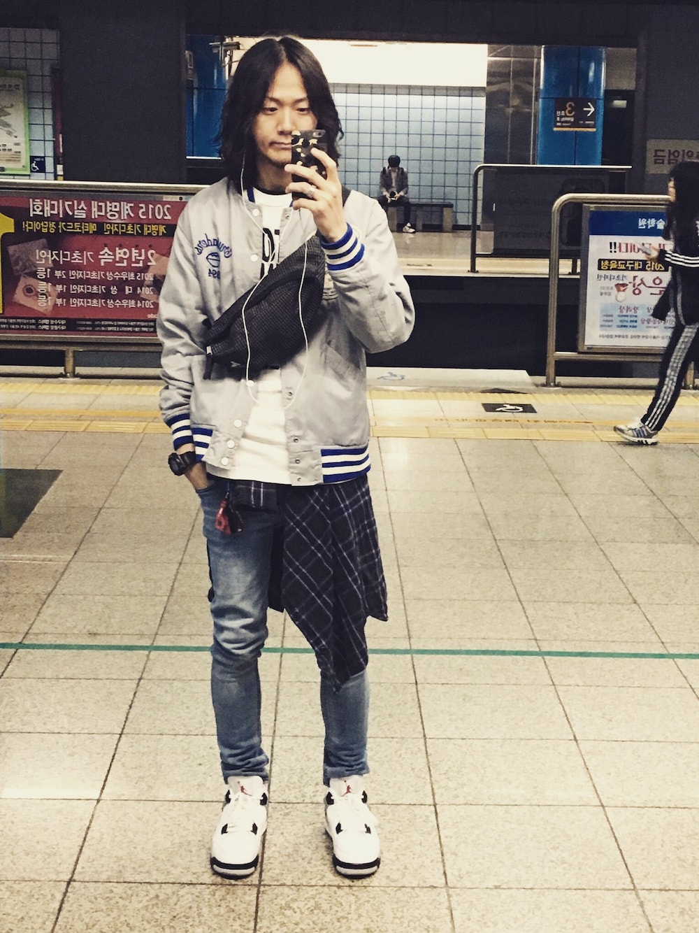 Supreme のスタジャンを使った人気ファッションコーディネート（身長