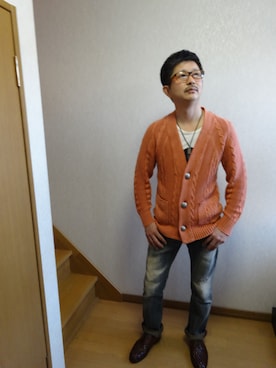 「TETE HOMME（テットオム）のアイテム（シューズ）」を使った、yuuichiさん（メンズ・174cm）の春コーディネート