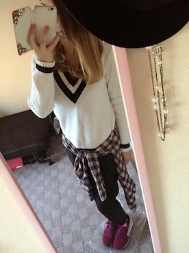 LINA ♥︎⃛さん（レディース・162cm）の秋コーディネート