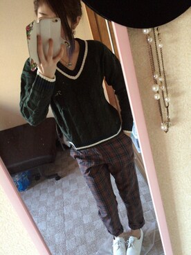 LINA ♥︎⃛さん(レディース・162cm)の秋コーディネート