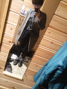 pinponさん（レディース・163cm）の冬コーディネート