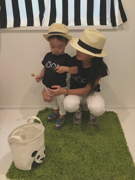 LEONさん（キッズ・90cm）の夏コーディネート