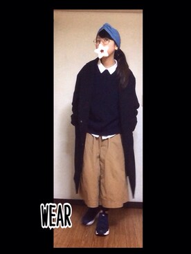 ちんちくりんm(_ _)mさん（レディース・152cm）の冬コーディネート