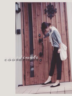 「PRIME PATTERN（プライムパターン）のアイテム（トップス）」を使った、mayaさん（レディース・159cm）の夏コーディネート