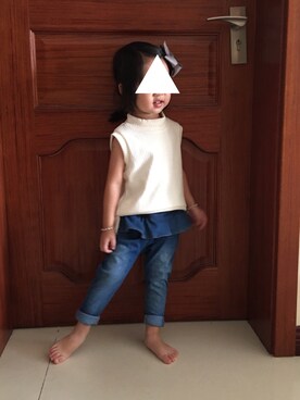 share潘潘さん（キッズ・90cm）の秋コーディネート