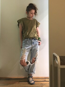 gaspar8さん（レディース・158cm）の夏コーディネート