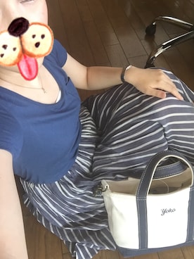 「L.L. Bean」｜yoppppyさん（レディース・158cm）の夏コーディネート
