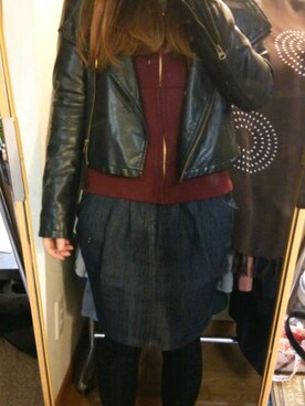 Mahiro*さん（レディース・149cm）の冬コーディネート