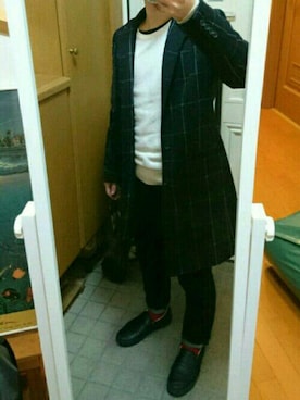 Rさん（メンズ・167cm）の冬コーディネート