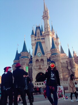 「MINI CREAMのアイテム」を使った、シンディさん（レディース・155cm）の冬コーディネート