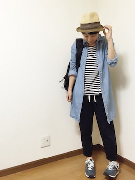 「春のチラ見せ祭り」｜あゆさん（レディース・157cm）の春コーディネート
