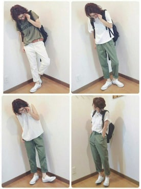 あゆさん（レディース・157cm）の夏コーディネート