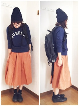 あゆさん（レディース・157cm）の秋コーディネート