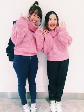 y u k iさん（レディース・161cm）の冬コーディネート